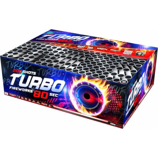 Εναέριο Πυροτέχνημα Turbo 200 βολές Εναέριο Πυροτέχνημα Turbo 200 βολές