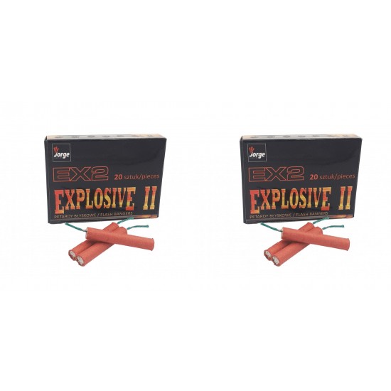 EXPLOSIVE 2 - Δυναμιτάκια (20 τεμάχια) Προσφορά 1+1