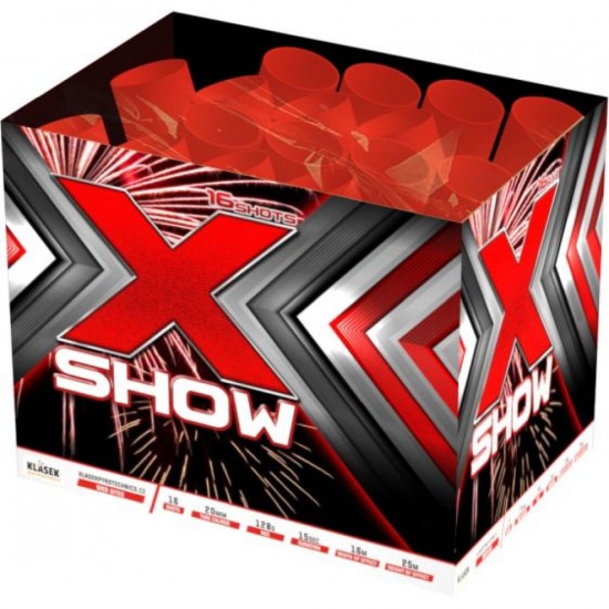 Πυροτεχνήματα 16 βολών X Show