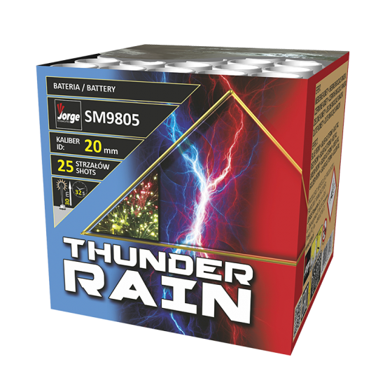 Πυροτεχνήματα 25 βολών THUNDER RAIN