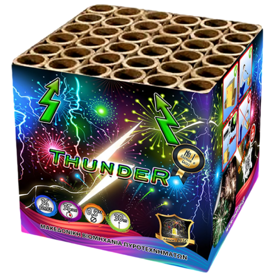 Πυροτεχνήματα 36 βολών Thunder