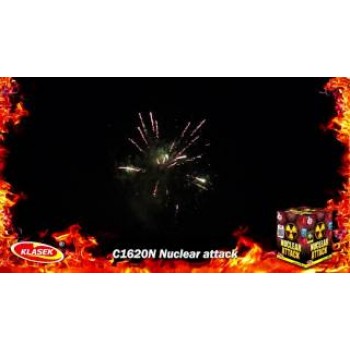 Πυροτεχνήματα 16 βολών Nuclear Attack Πυροτεχνήματα 16 βολών Nuclear Attack