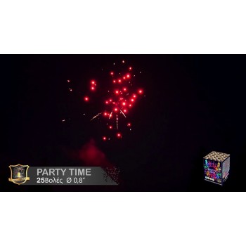 Πυροτεχνήματα 25 βολών Party Time Πυροτεχνήματα 25 βολών Party Time