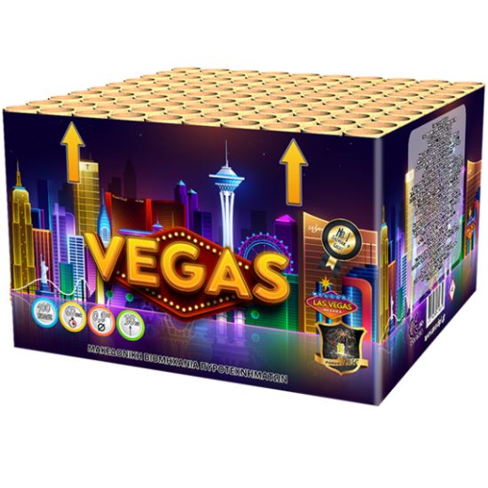 Εναέριο Πυροτέχνημα VEGAS 100 Βολές